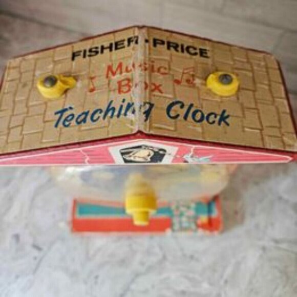 Vintage Fisher Price Teaching Clock and Telephone - Picture 3 of 10